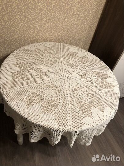 Скатерть крючком ручной работы