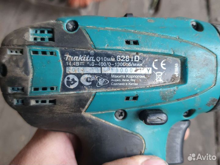 Аккумуляторная дрель, шуруповерт, Makita макита