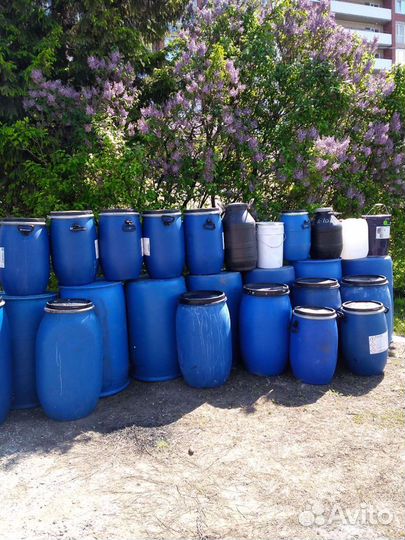 Бак хозяйственный пластиковые металлические разные