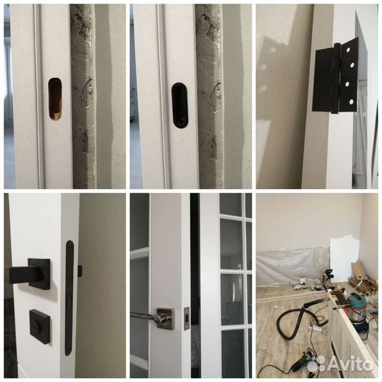 Установка межкомнатных дверей