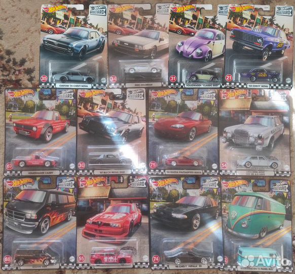 Hot Wheels подборка Премиум Mix разных сетов