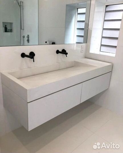 Раковина / Двойная раковина для ванной