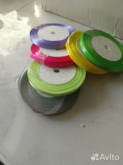 Атласная лента для рукоделия