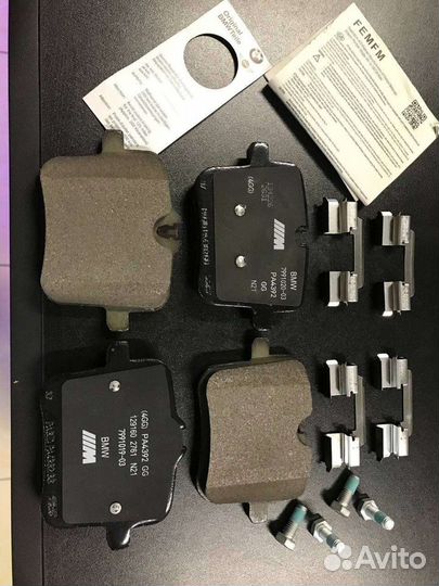 Тормозные колодки BMW 34216885187