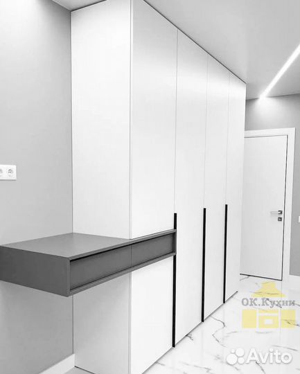 Шкаф купе белый