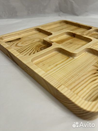 Квадратная менажница тарелка для закусок