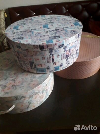 Коробки шляпные