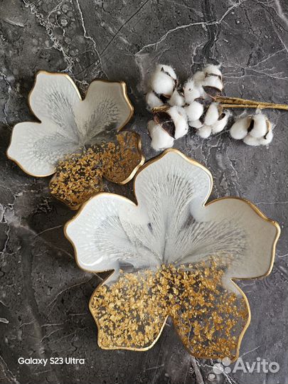 Фруктовница и конфетница из эпоксидной смолы