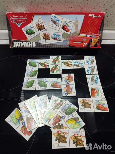 Домино детское Молния маккуин