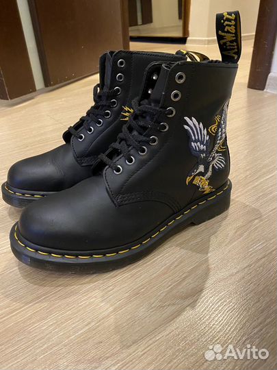 Ботинки Dr martens 1460 souvenir black nappa