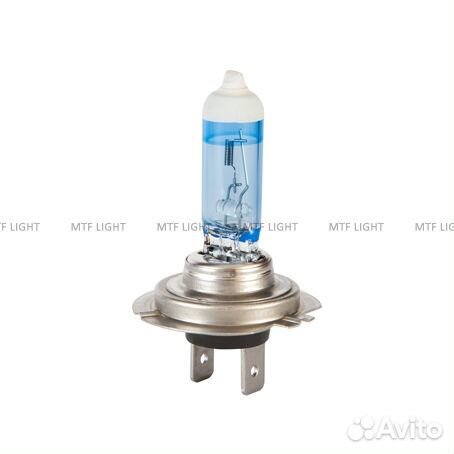 Галогеновые лампы MTF light Iridium 4100K H7