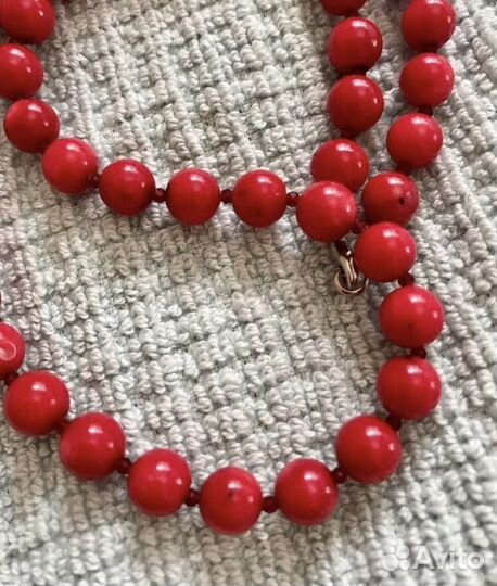 Бусы натуральные