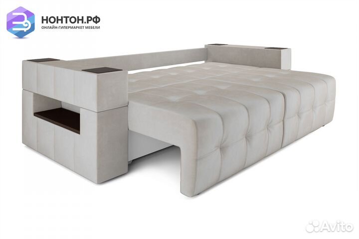 Диван еврокнижка Венеция бежевый