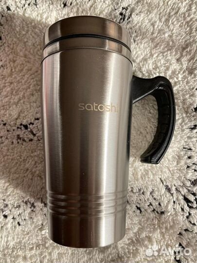 Термокружка новая, satoshi