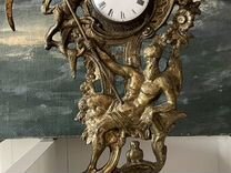 Часы старинные бронзовые 19 век