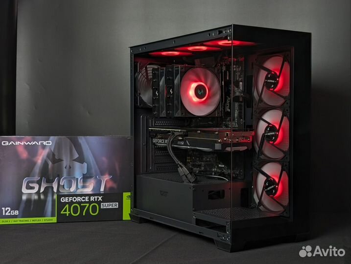 Топ пк Ryzen 5700X3D /RTX 4070S /32gb/B550