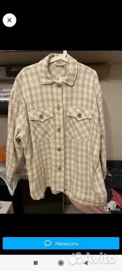 Куртка рубашка Pull bear