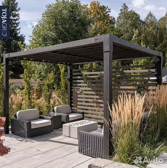 Мангальная зона лофт 6х10