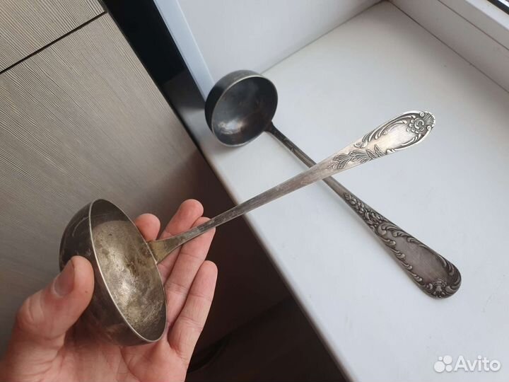 Половник мельхиоровый СССР