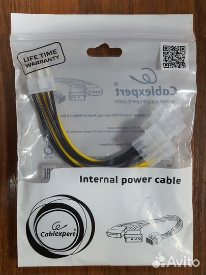 Переходник для видеокарт 8pin-2xMolex