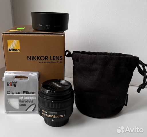 Объектив Nikon 50mm f/1.8G AF-S Nikkor