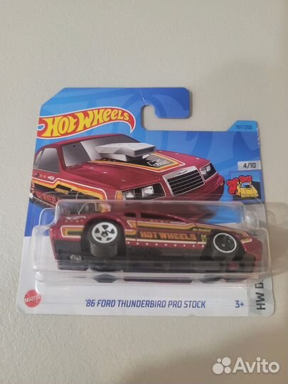 Hot wheels 86 Ford Thunderbird pro stock