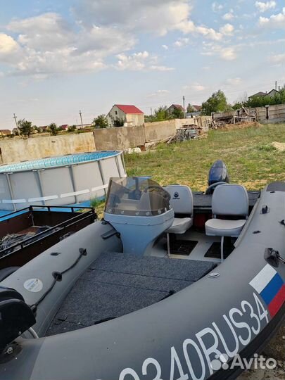 Лодка навигатор 450р с мотором ямаха 30