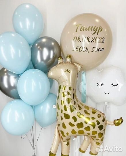 Гелиевые шары на детский праздник воздушные шары