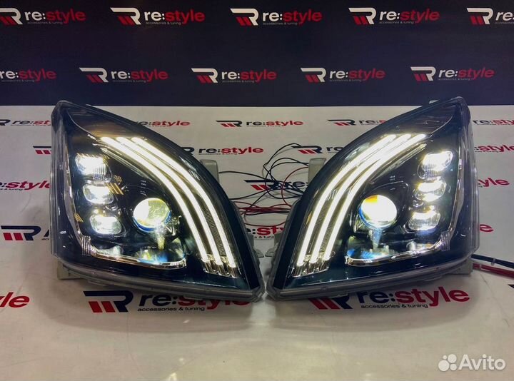 Передние фары Toyota Land Cruiser Prado 120 02-09 г