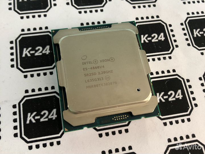 Лот Процессор Intel Xeon e5-4660v4