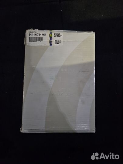 Колодки bmw 34116794464