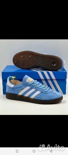 Adidas Spezial: Голубой стиль - безупречный выбор