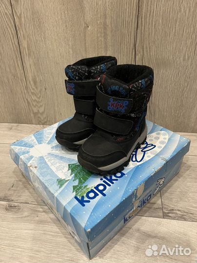 Зимние ботинки на мальчика kapika 26 размер