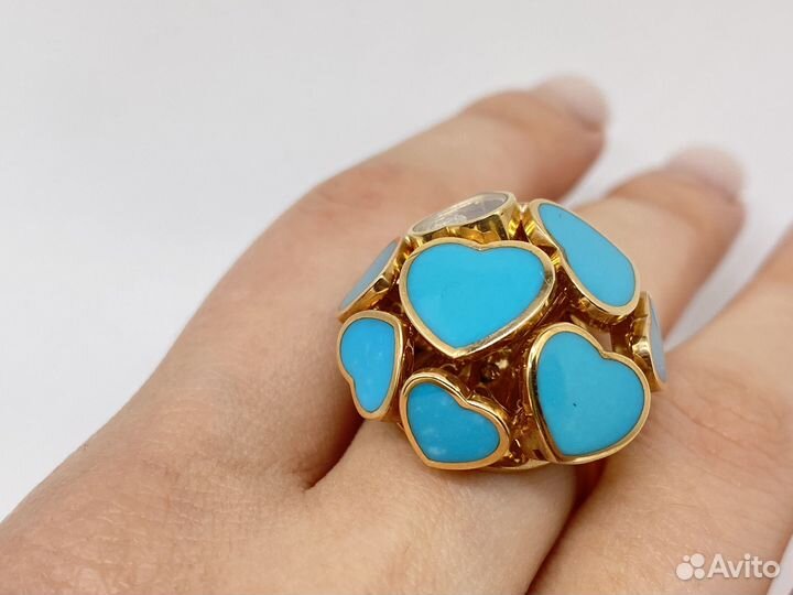 Кольцо с бриллиантом 1 карат