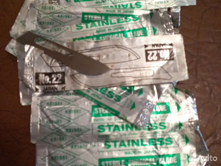 Скальпели медицинские новые Япония
