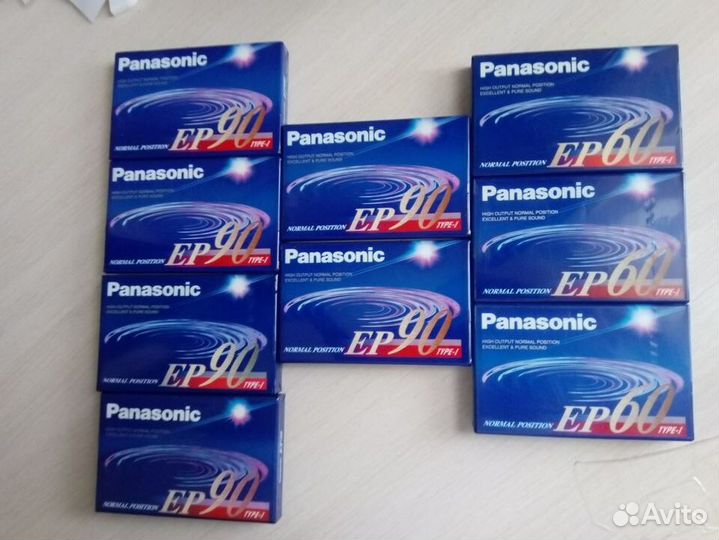 Аудиокассеты новые Sony,TDK, Conica,Panasonic