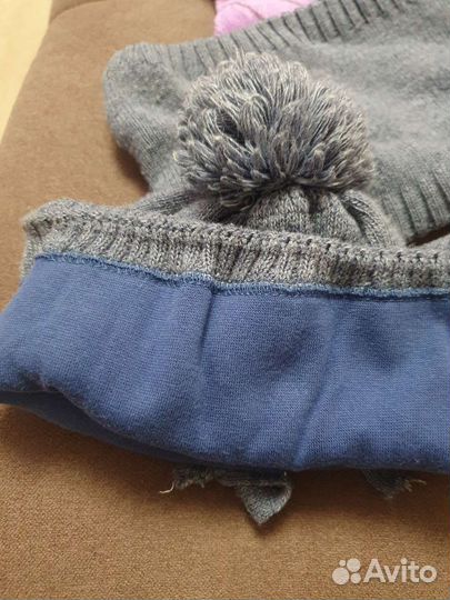 Комплект шапка и снуд