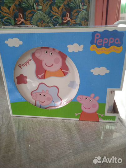 Посуда детская Свинка пеппа