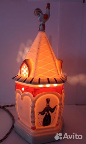 Фарфоровый Светильник Ночник 