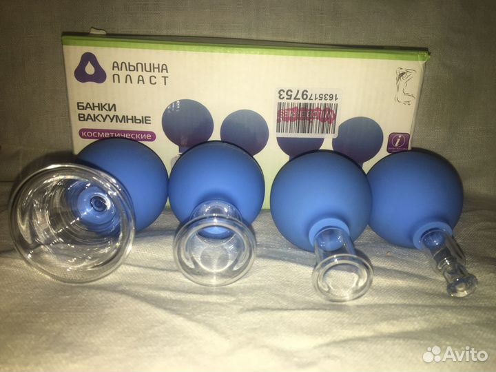 Вакуумные банки для лица косметические