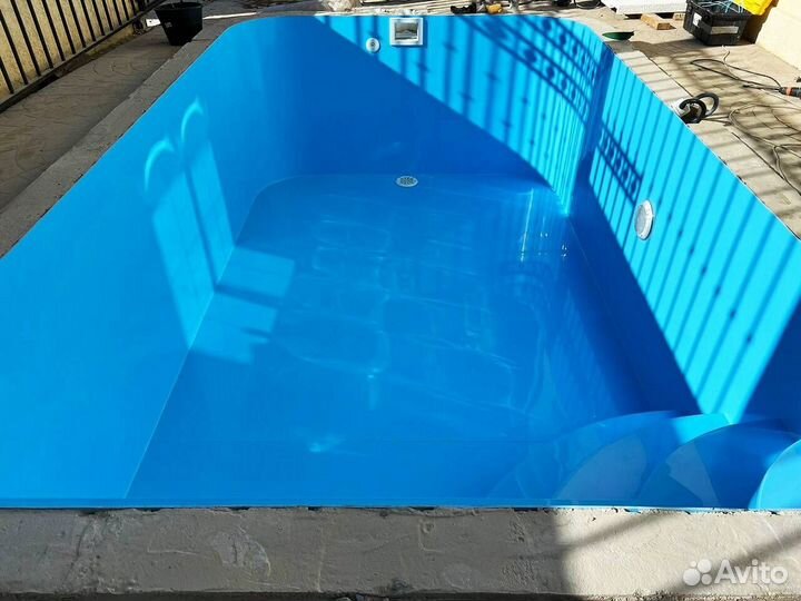 Бассейн полипропиленовый 4x3