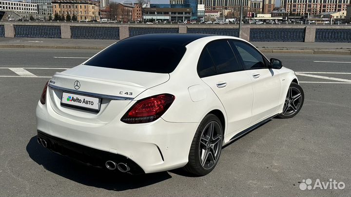 Mercedes-Benz C-класс AMG 3.0 AT, 2018, 93 100 км