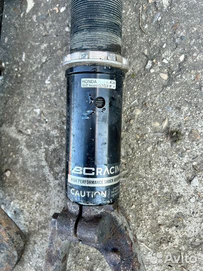 Койловеры BC-Racing на Accord 7