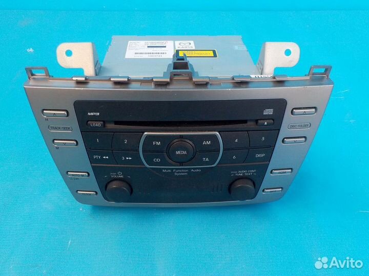 Магнитола mazda 6 (GH) 2007-2012