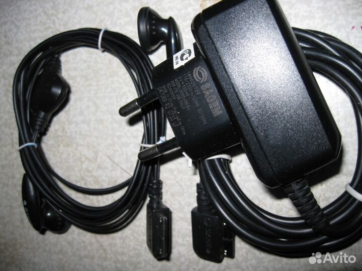 Новая гарнитура и зарядка для sagem, обмен на мп3