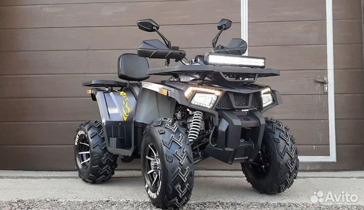 Квадроцикл Motoland Wild Track X 200 PRO металлик