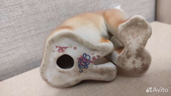 Фарфоровую статуэтка Львёнок лфз