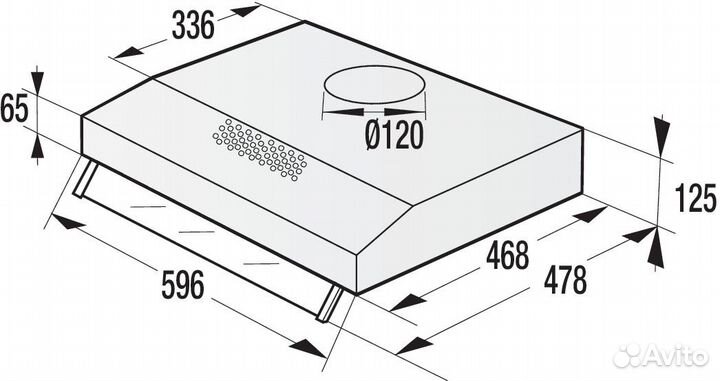 Подвесная вытяжка Gorenje WHU629EX/M