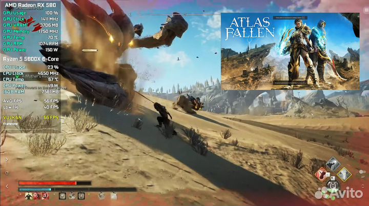 Видеокарта XFX Radeon RX 580 (8 Gb, 8 pin)