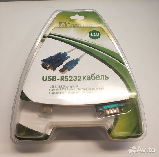 Кабель-переходник для преобразования USB в RS232